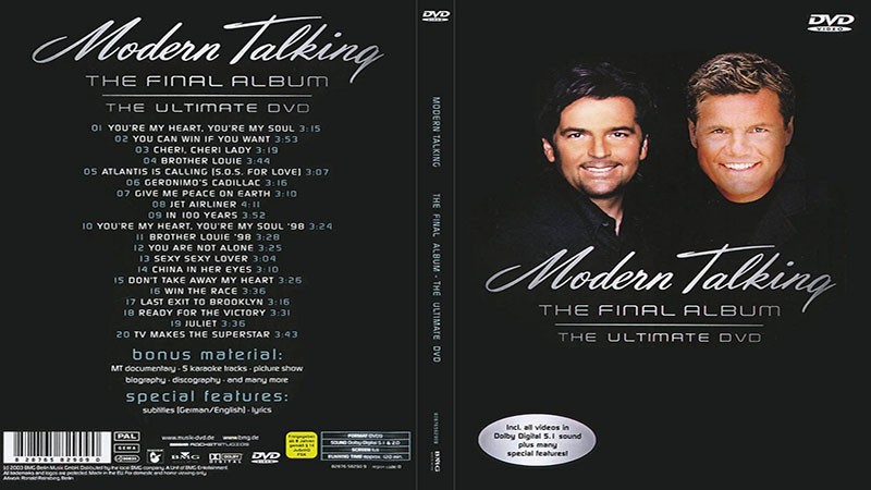 Modern Talking - Final Album (2003) DVD
