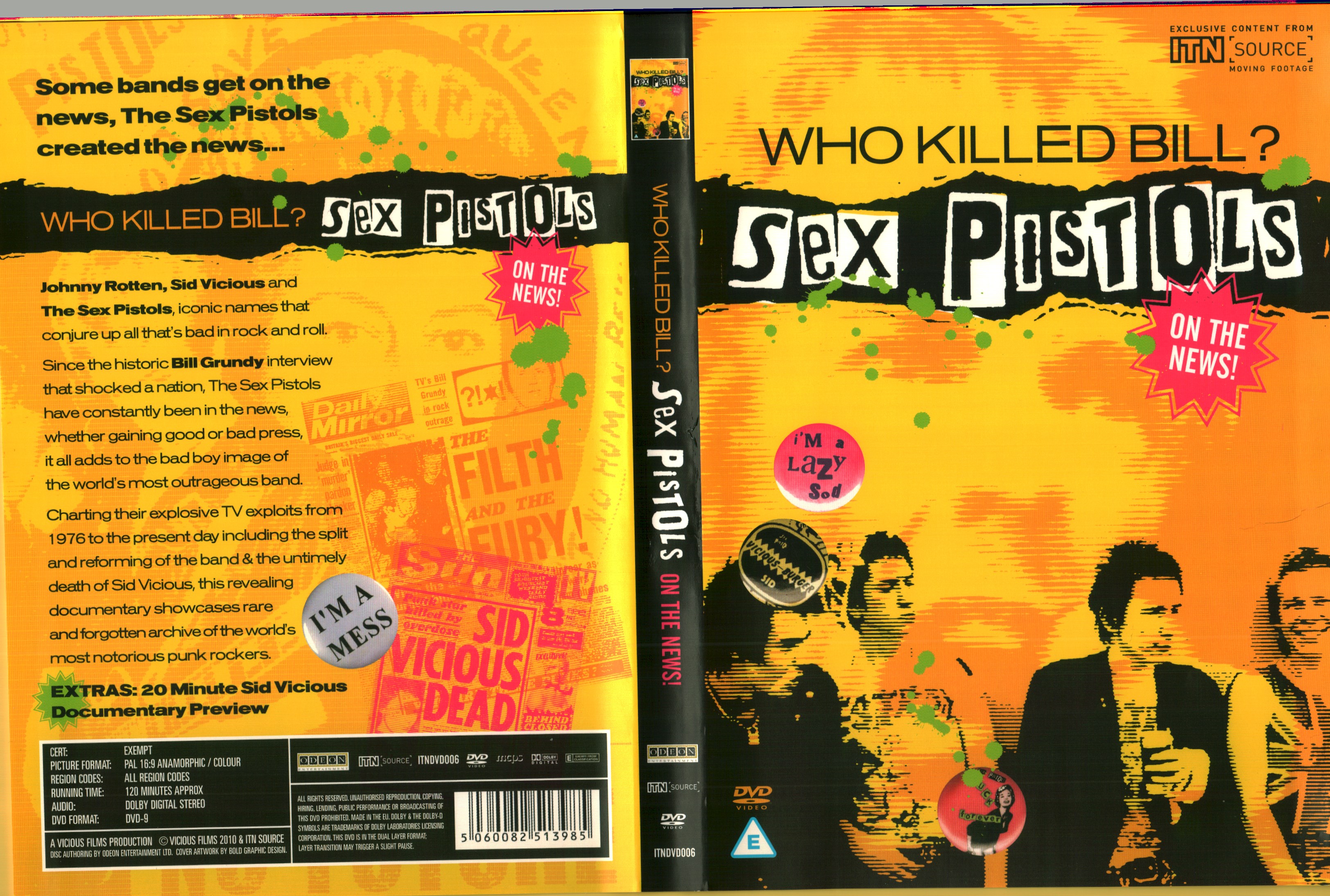 The Sex Pistols - Who Killed Bill 2010