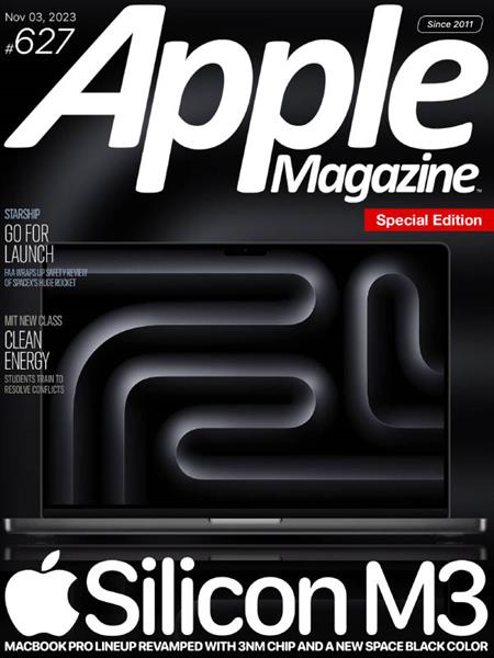AppleMagazine - Issue 627, November 3, 2023