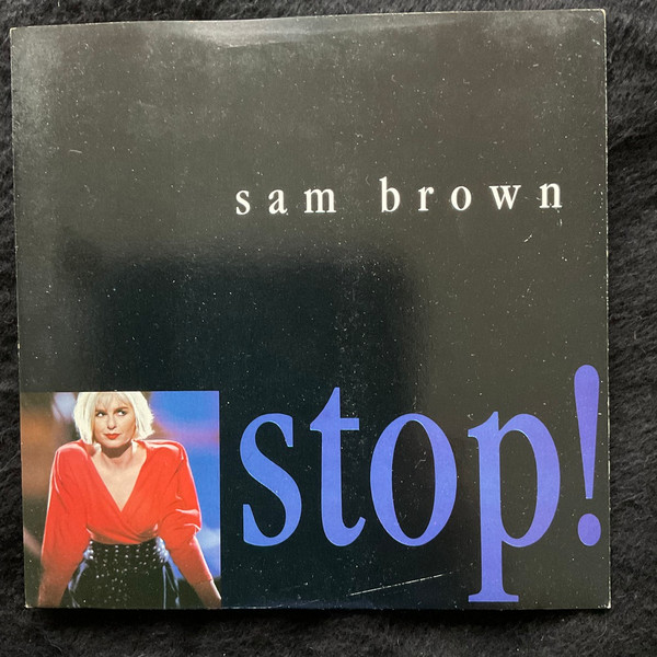 Sam Brown - Stop (Vinyl 12'') (A&M - 390317-7) Holland (1988) FLAC