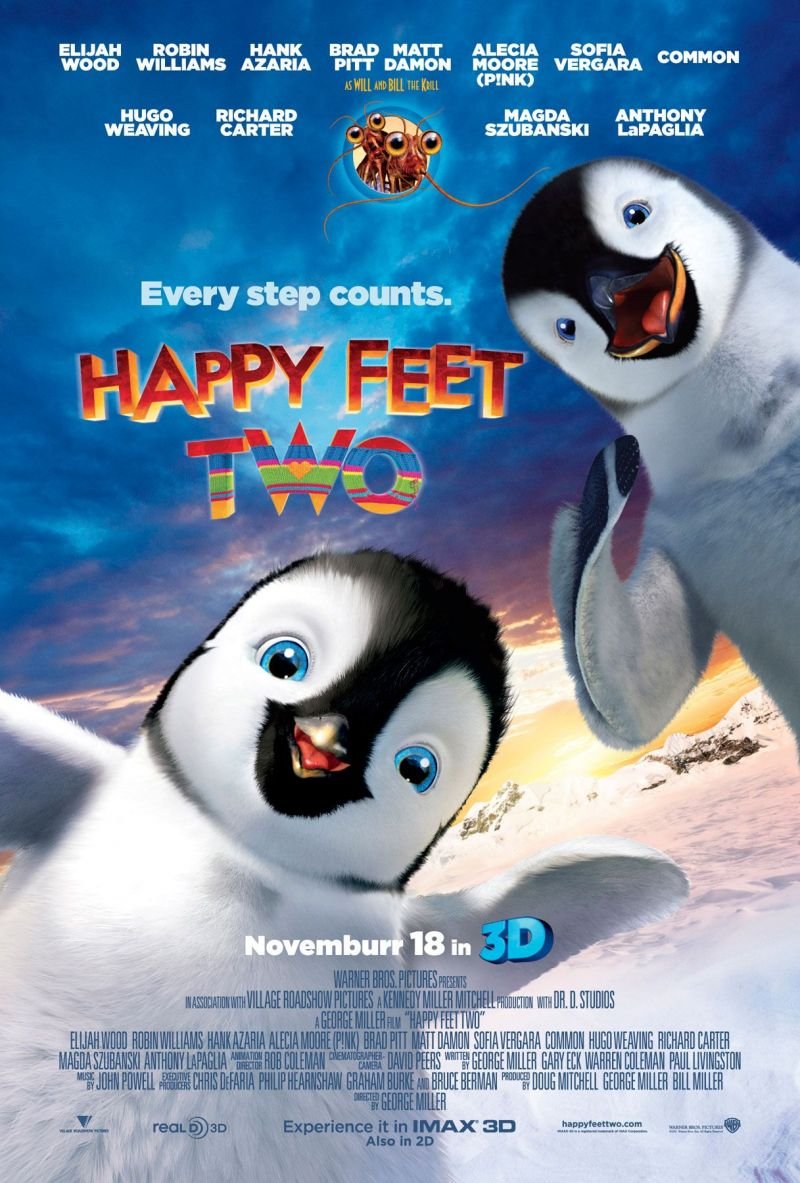 Happy Feet 2: Two (2011) 1080p BluRay DTS x264-Discovery (NL Gesproken & Subs)
