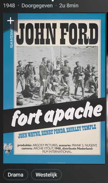 Fort Apache 1948 1080p BluRay x265 -NLSubs-S-J-K