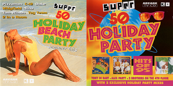 Super 50 - Holiday Party (1Cd)(1995) & Holiday Beach Party (1Cd)(1995) [Arcade]