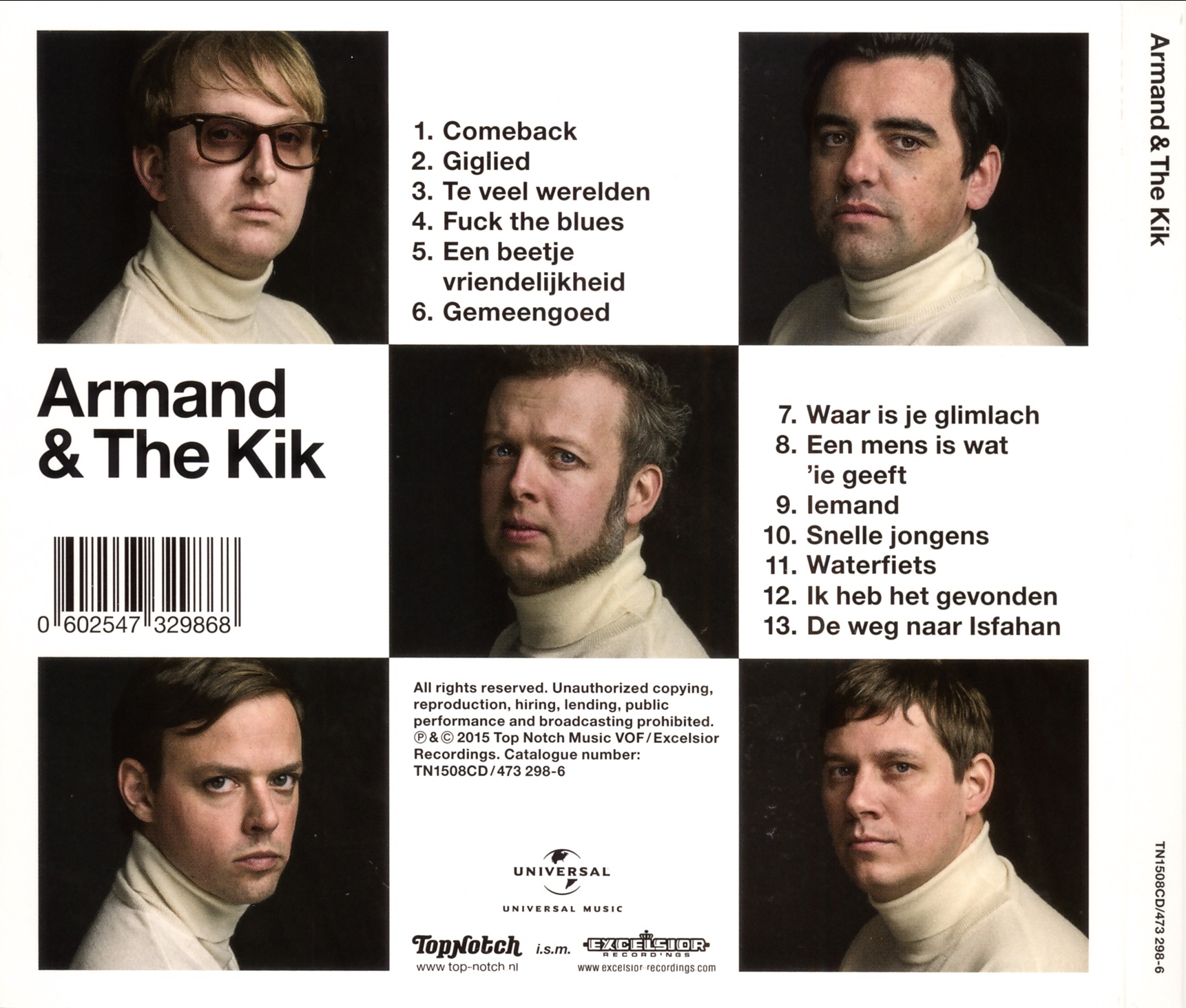 2015 - Armand & The Kik 1-Comeback