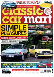 Classic Car Mart - Vol. 28 No 11, November 2022