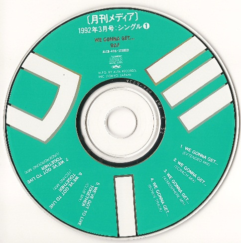 R A F  - We Gonna Get   -(ALCB-496)-CD-FLAC-1992