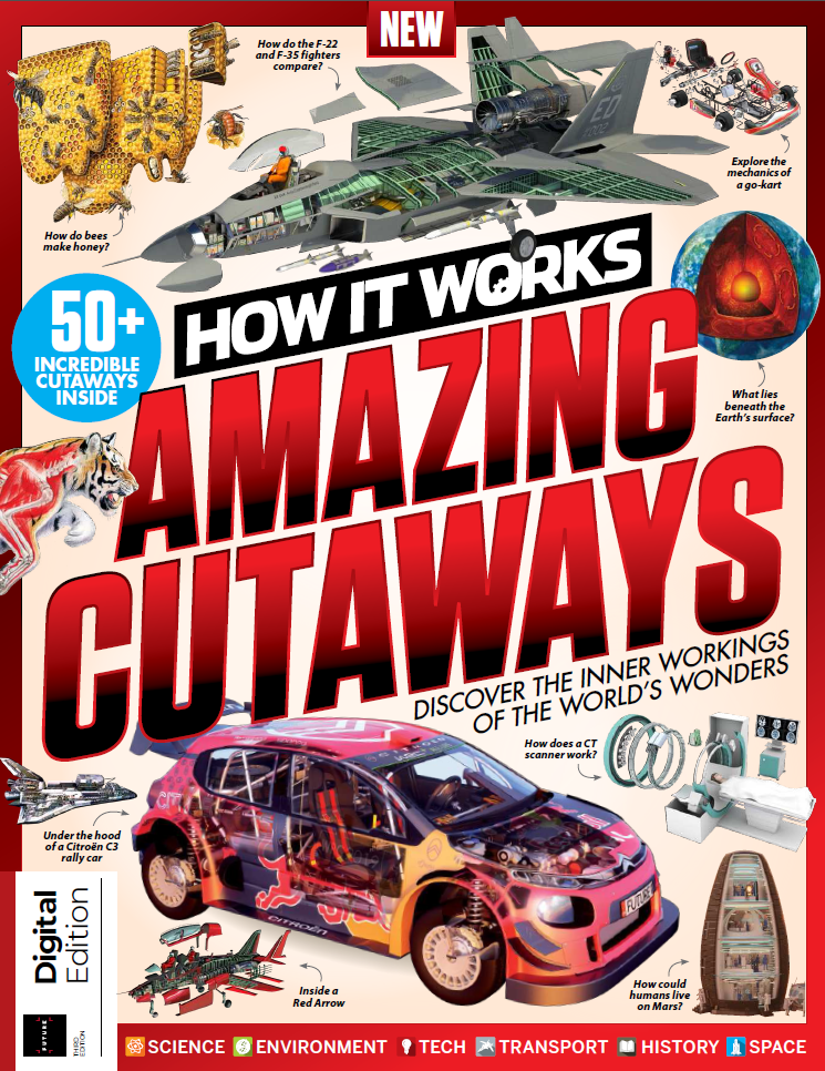 How It Works - Amazing Cutaways, Third Edition 2021