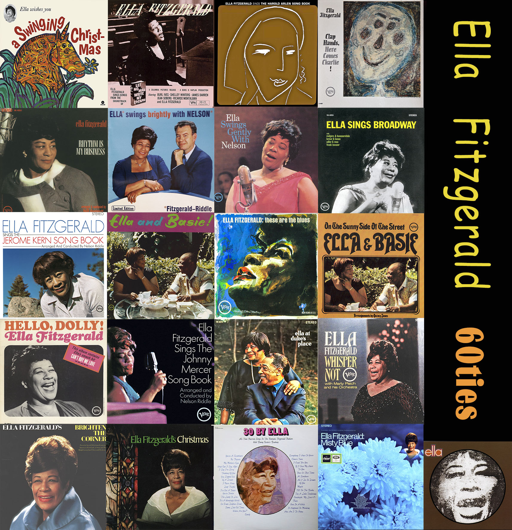 Ella Fitzgerald Studio-Albums 1960-1969 21x