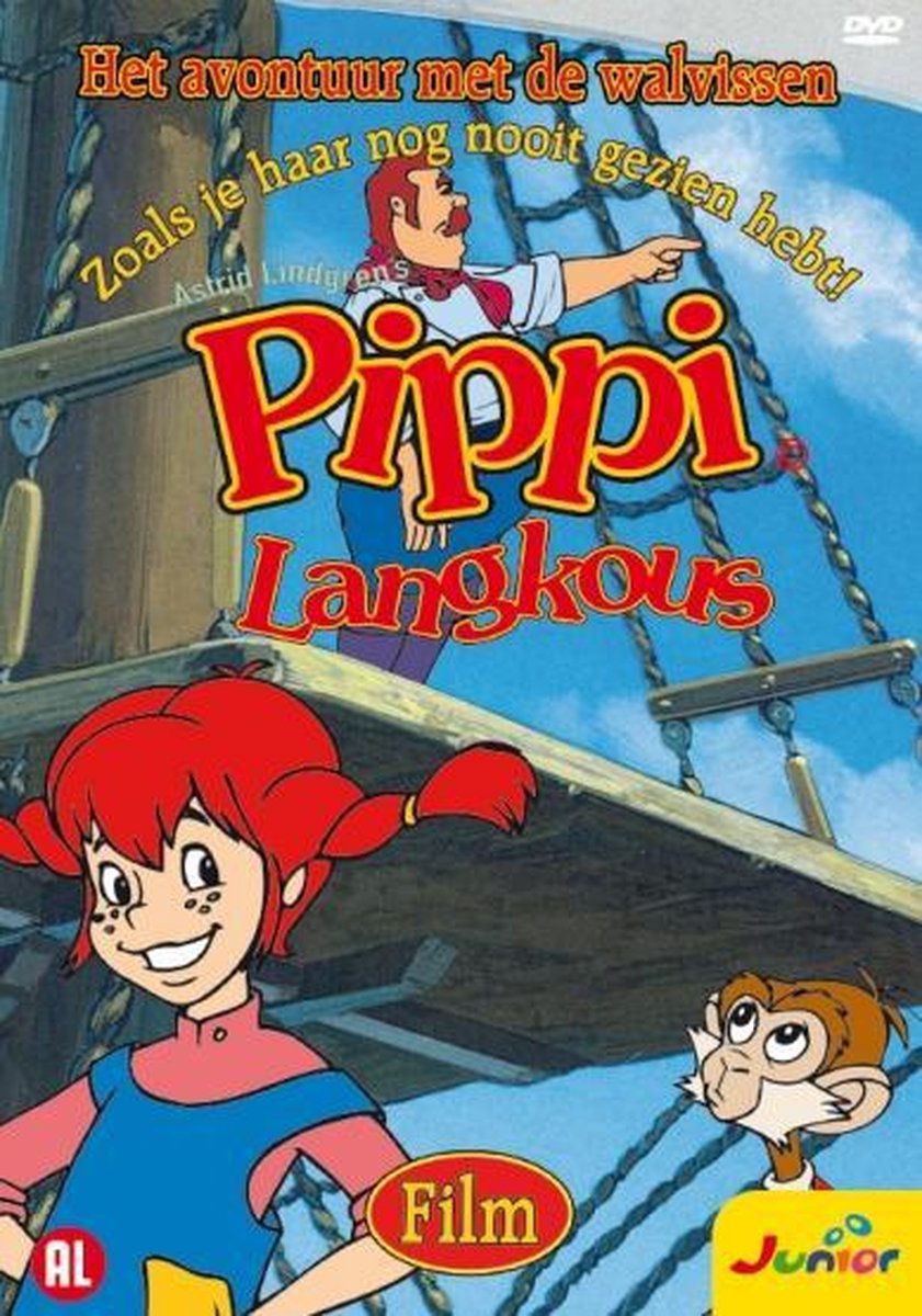 Pippi Langkous - Het Avontuur Van De Walvissen (1997) (Tekenfilm)