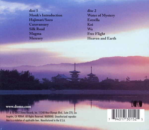 2002 - Kitaro - Daylight Moonlight & Live in Yakushiji