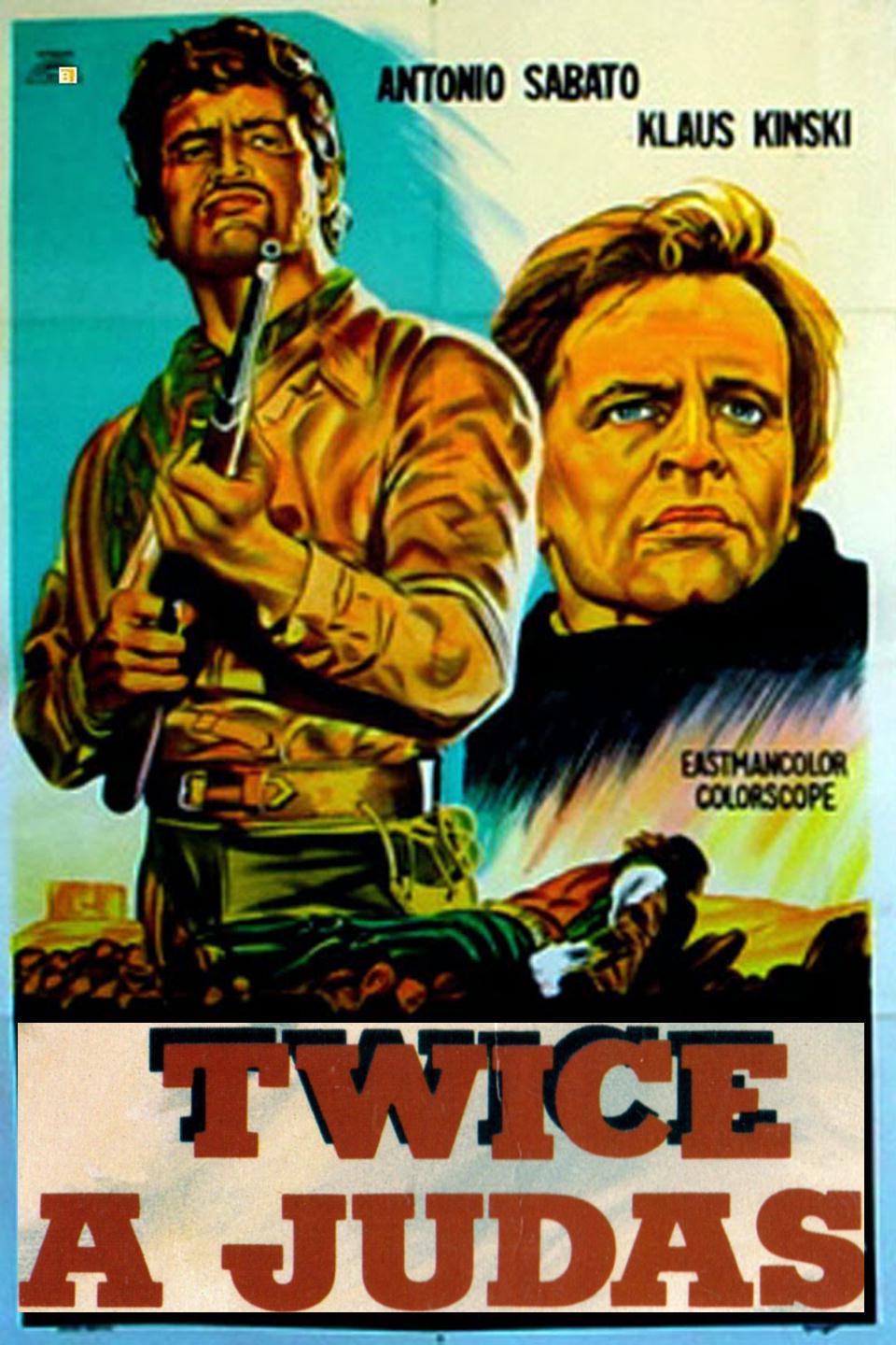 TWICE A JUDAS (1968) western