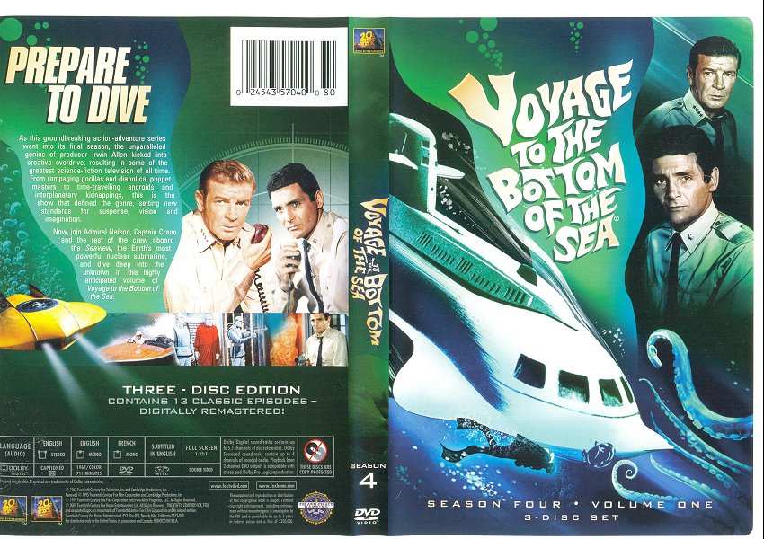 Voyage To The Bottom Of The Sea (1964-1968) Seizoen 4 Afl 10 t/m 13