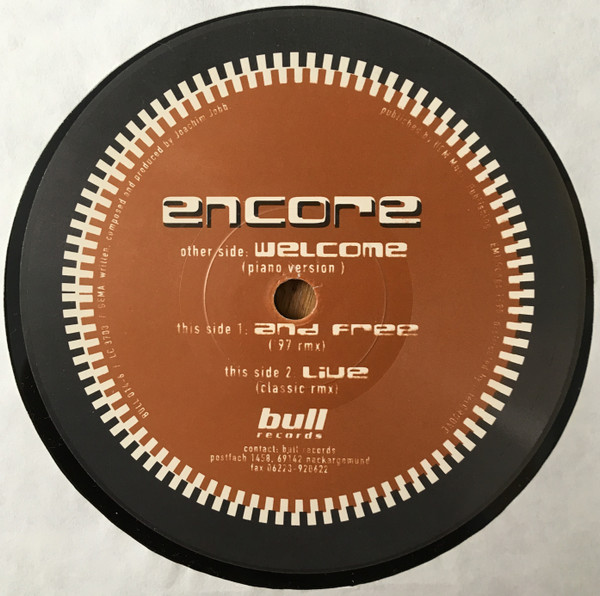 (bull 014-6) Encore - Welcome-Vinyl-1998