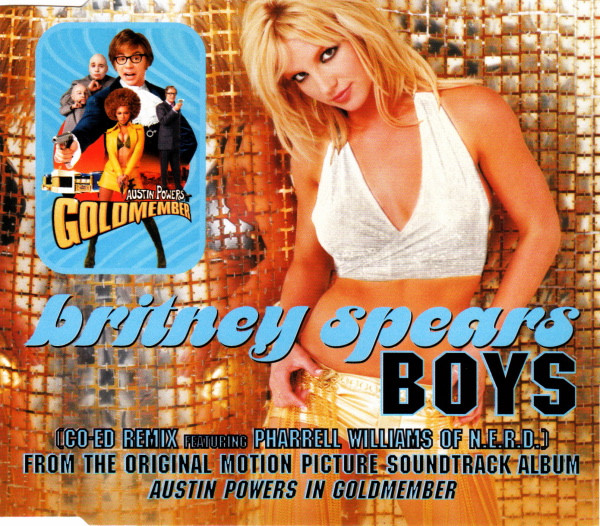 Britney Spears feat. Pharrell Williams - Boys (Co-Ed Remix) (2002) [CDM]