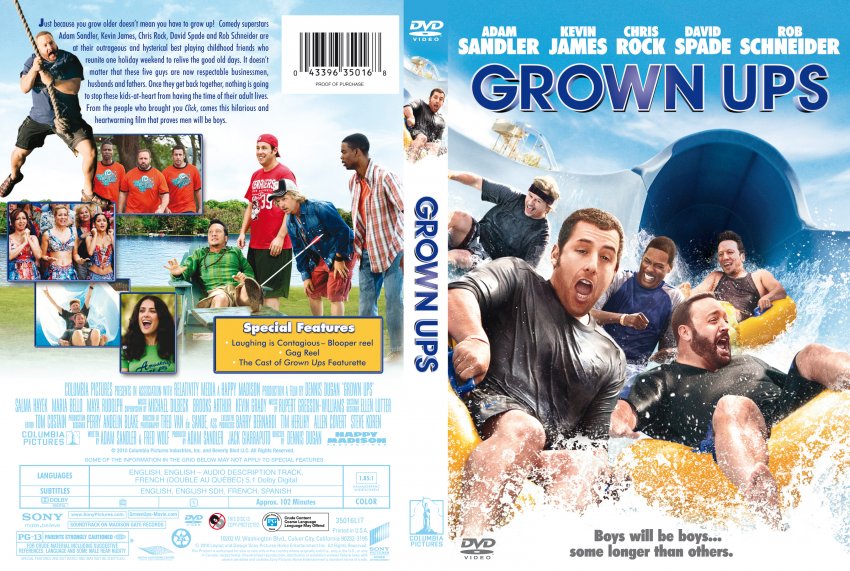 24 Grown Ups 1 (2010) Adam Sandler Collectie dvd 25 van 33