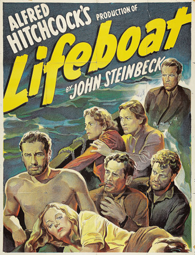 Hitchcock 1944 - Lifeboat (thriller oorlogsdrama)