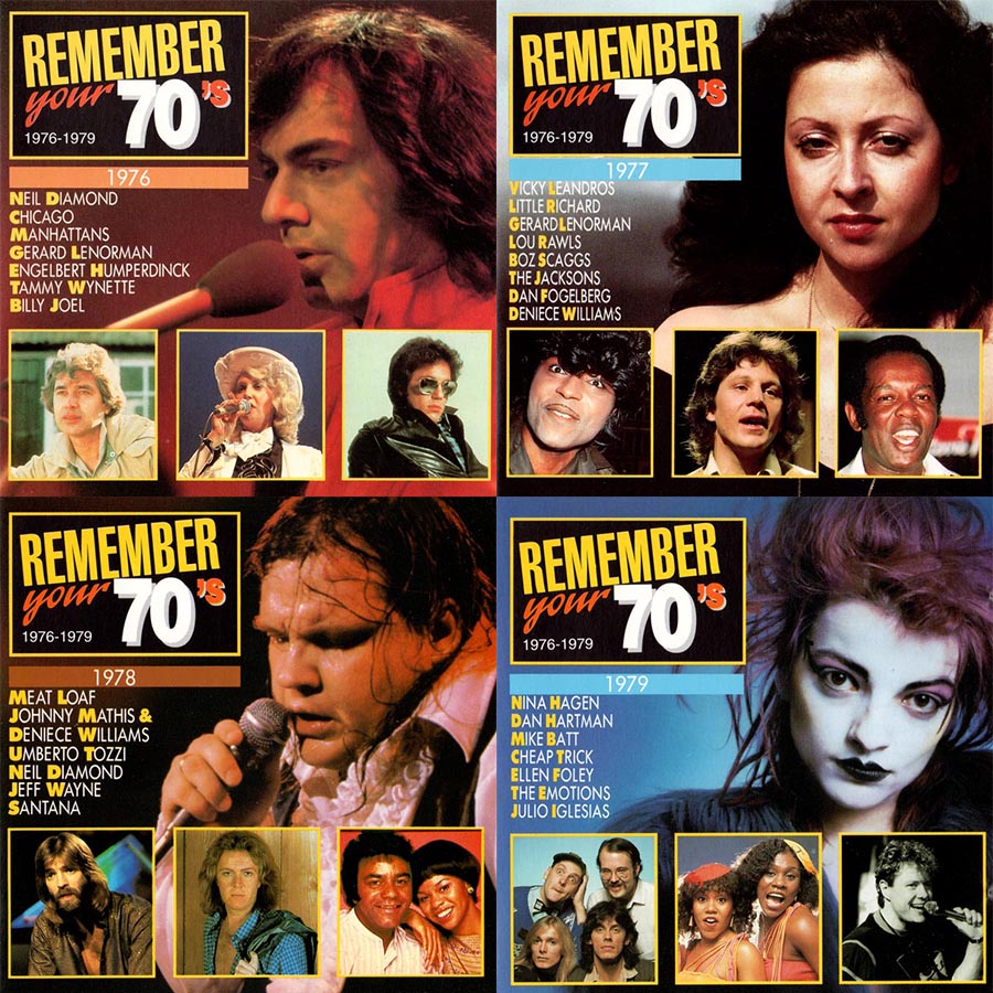 Remember Your 70's - 1976 - 1977 - 1978 - 1979 (1994)