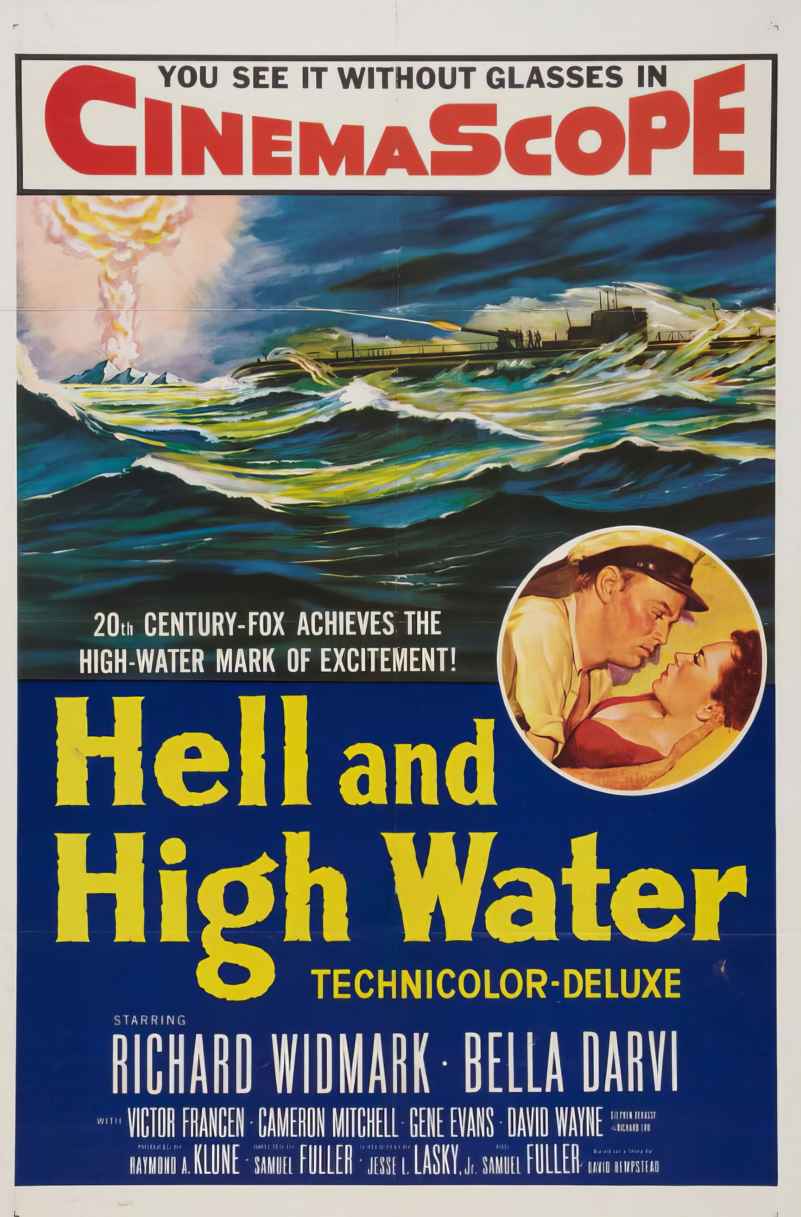 Hell and High Water (1954) - HD BRrip 720p