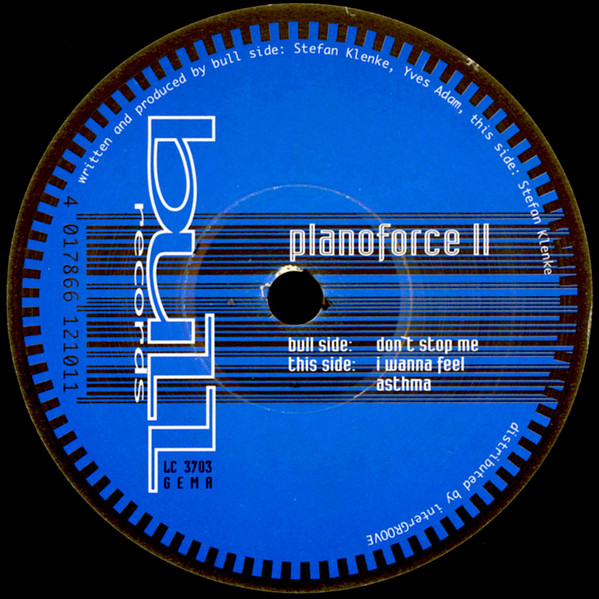 (bull 006-6) Planoforce II - Don't Stop Me (1996)