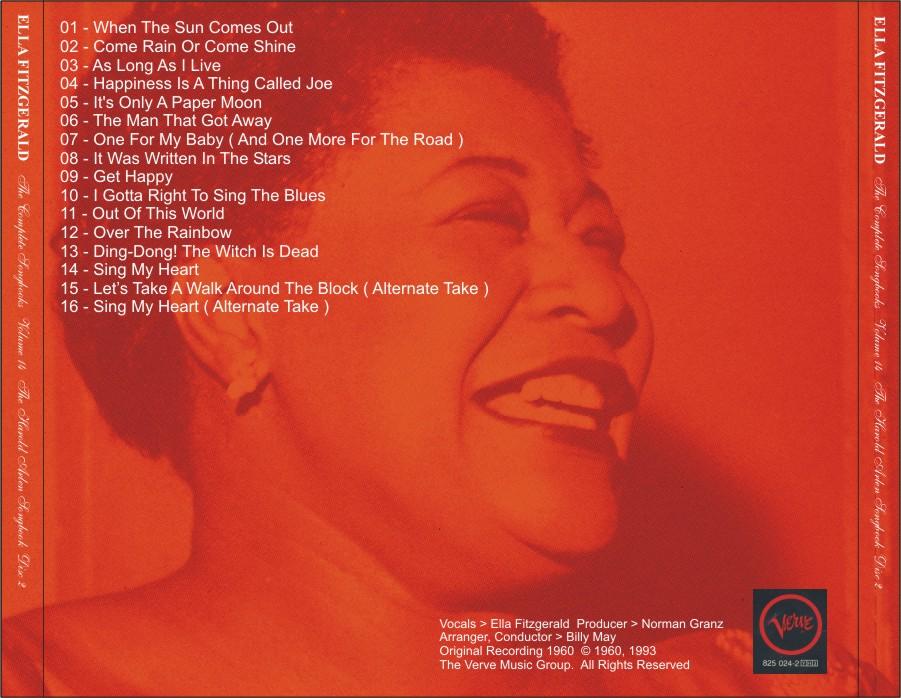 Ella Fitzgerald - The Complete Songbooks Vol.14 -Harold Arlen