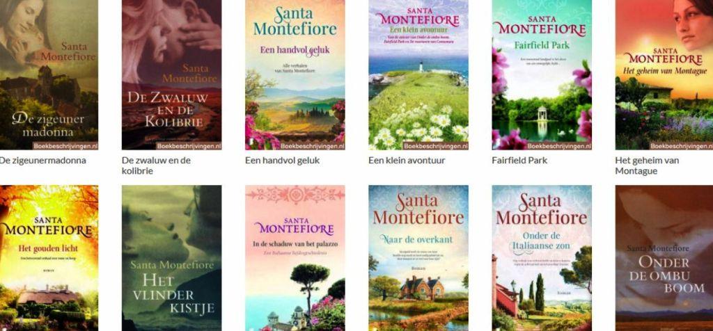 Santa Montefiore collectie 33 E boeken