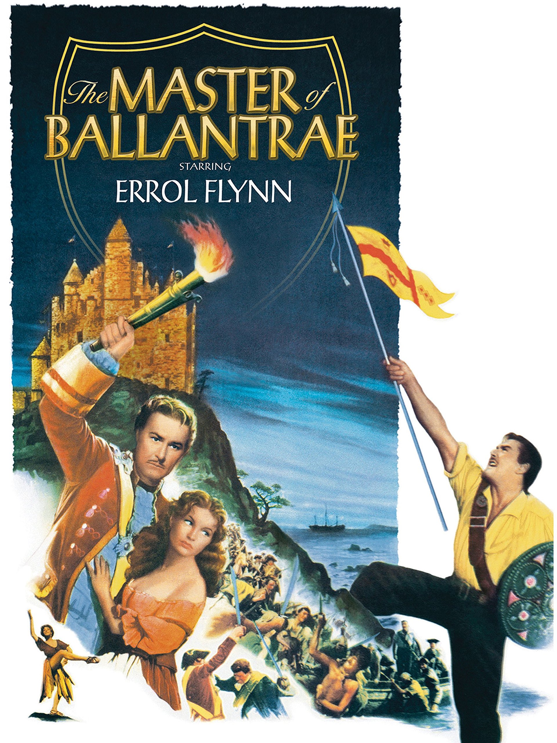 Errol Flynn Collectie DvD 7 van 24 Master of Ballantrae 1953
