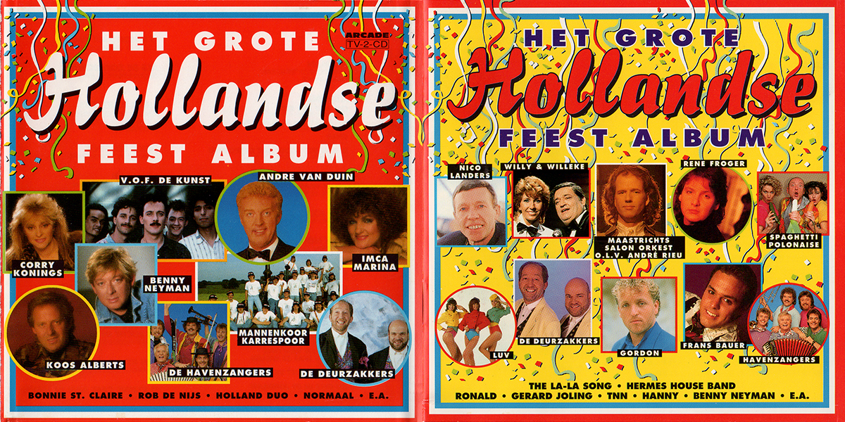 Het Grote Hollandse Feest Album 1+2 (2Cd)(1992+1995)