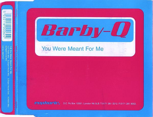 Barby-Q - You Were Meant For Me (Maxi-CD) Euphoric 1997 UK