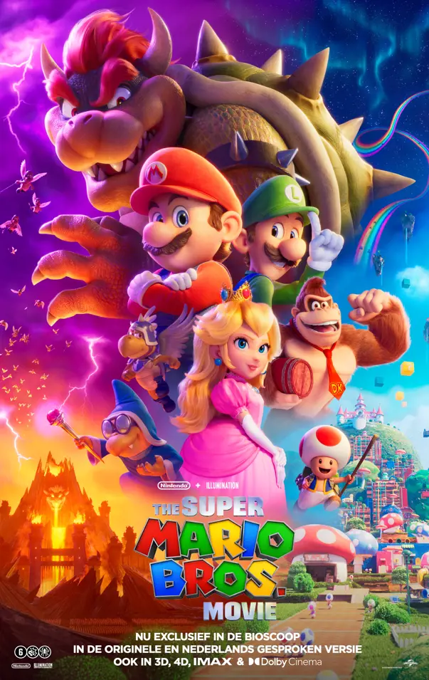 The Super Mario Bros Movie 2023 1080p Bluray DD+5 1 NL Gespr