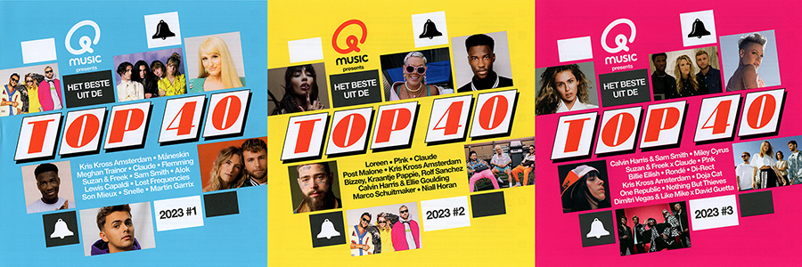 Q Music - Het Beste Uit De Top 40 2023#1 - 2 - 3 (1Cd)(2023)