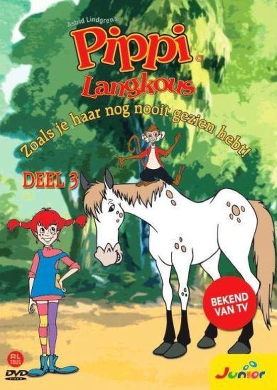 Pippi Langkous - Zoals je haar nog nooit gezien hebt! - DEEL 3 (1997) (DVD5) (Tekenfilm)