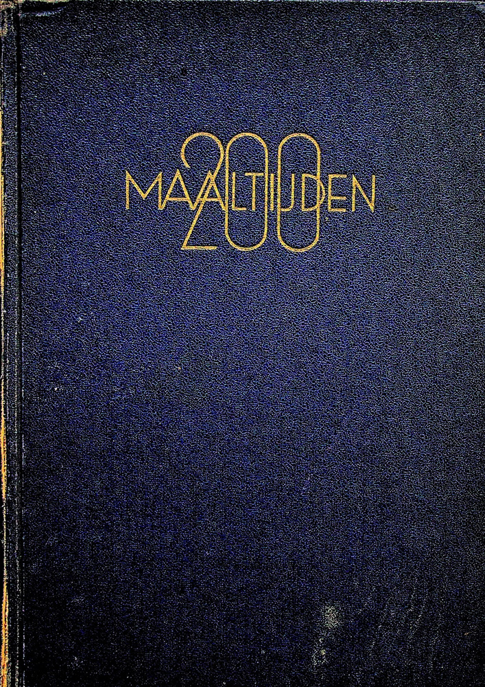 200 maaltijden - mj krabbe 1932