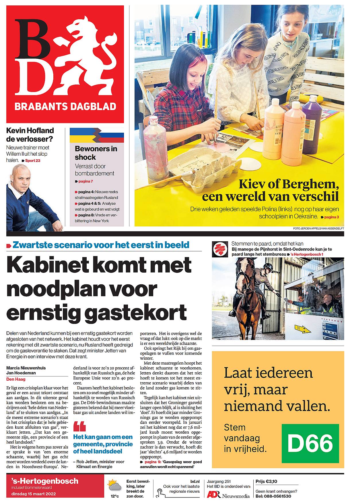 Brabants Dagblad - 15-03-2022