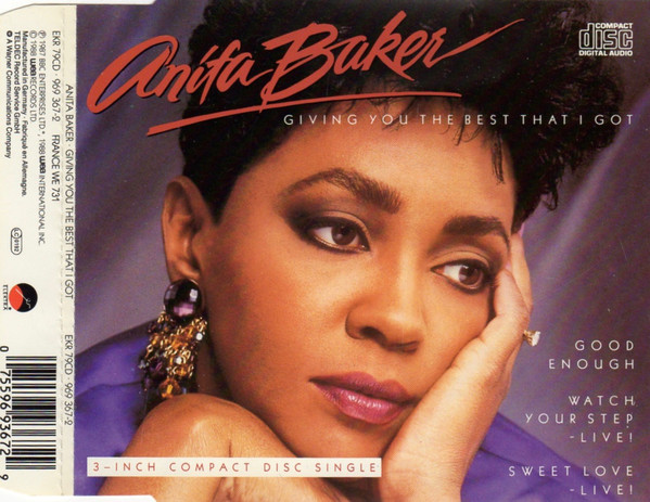 Anita Baker - Giving You The Best That I Got (1988) [3''CDM]