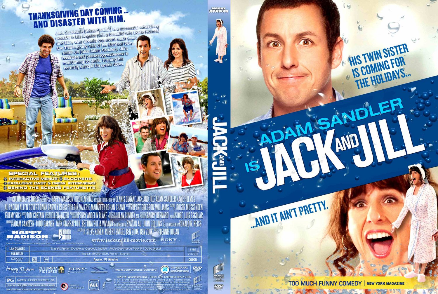 22 Jack and Jill (I) (2011) Adam Sandler Collectie dvd 22 van 33