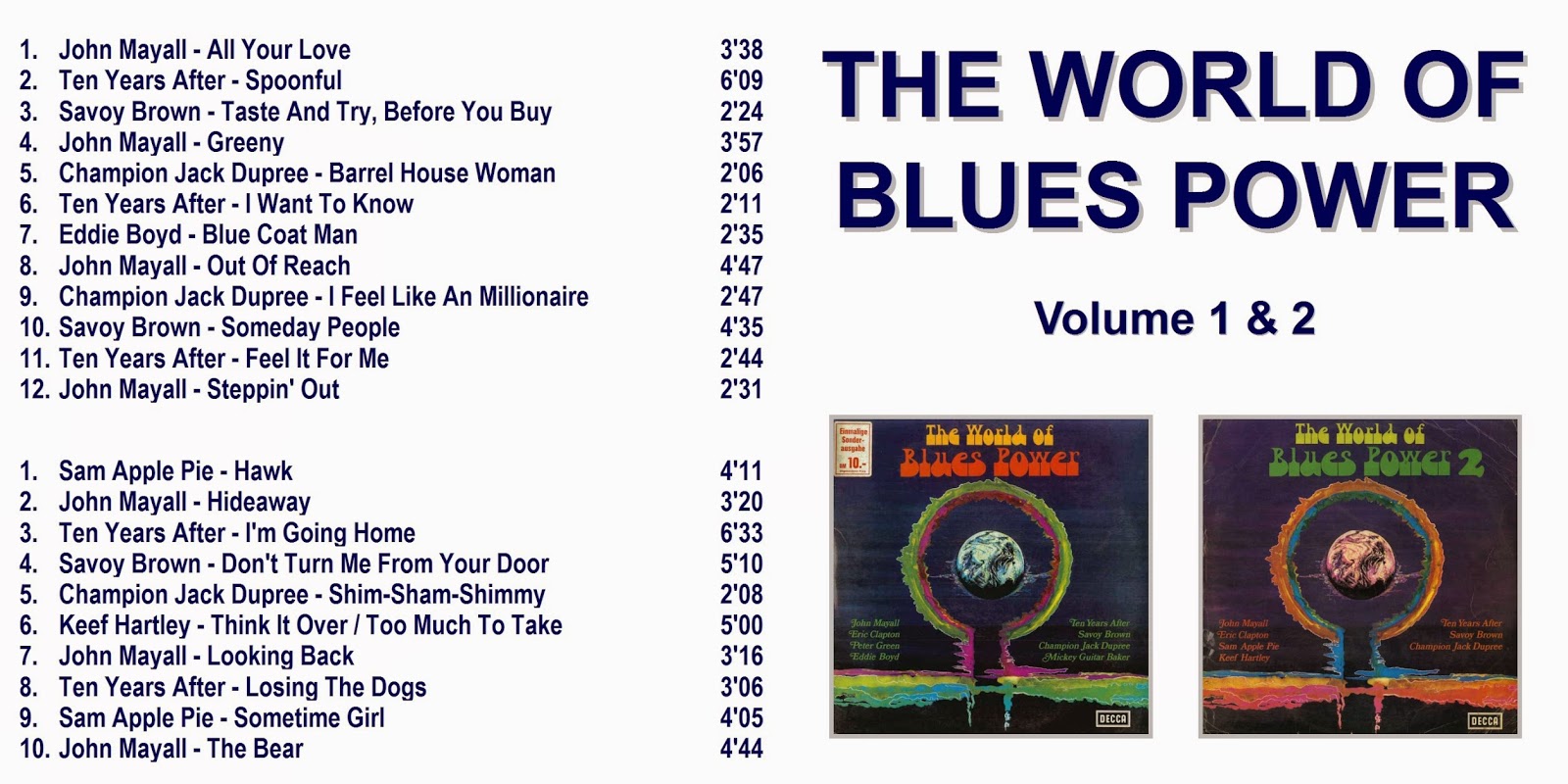 The World Of Blues Power Vol. 1 (1969)