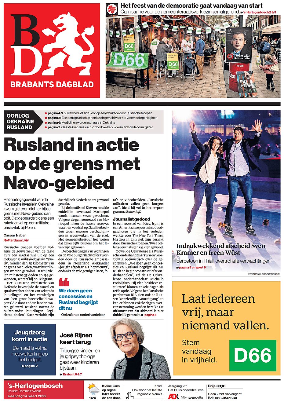 Brabants Dagblad - 14-03-2022