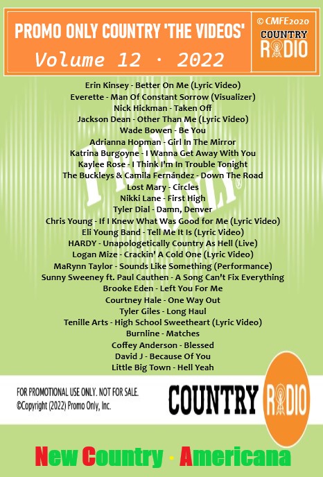 Promo Only Country 'The Videos' 2022-12 [MP4-COUNTRY]