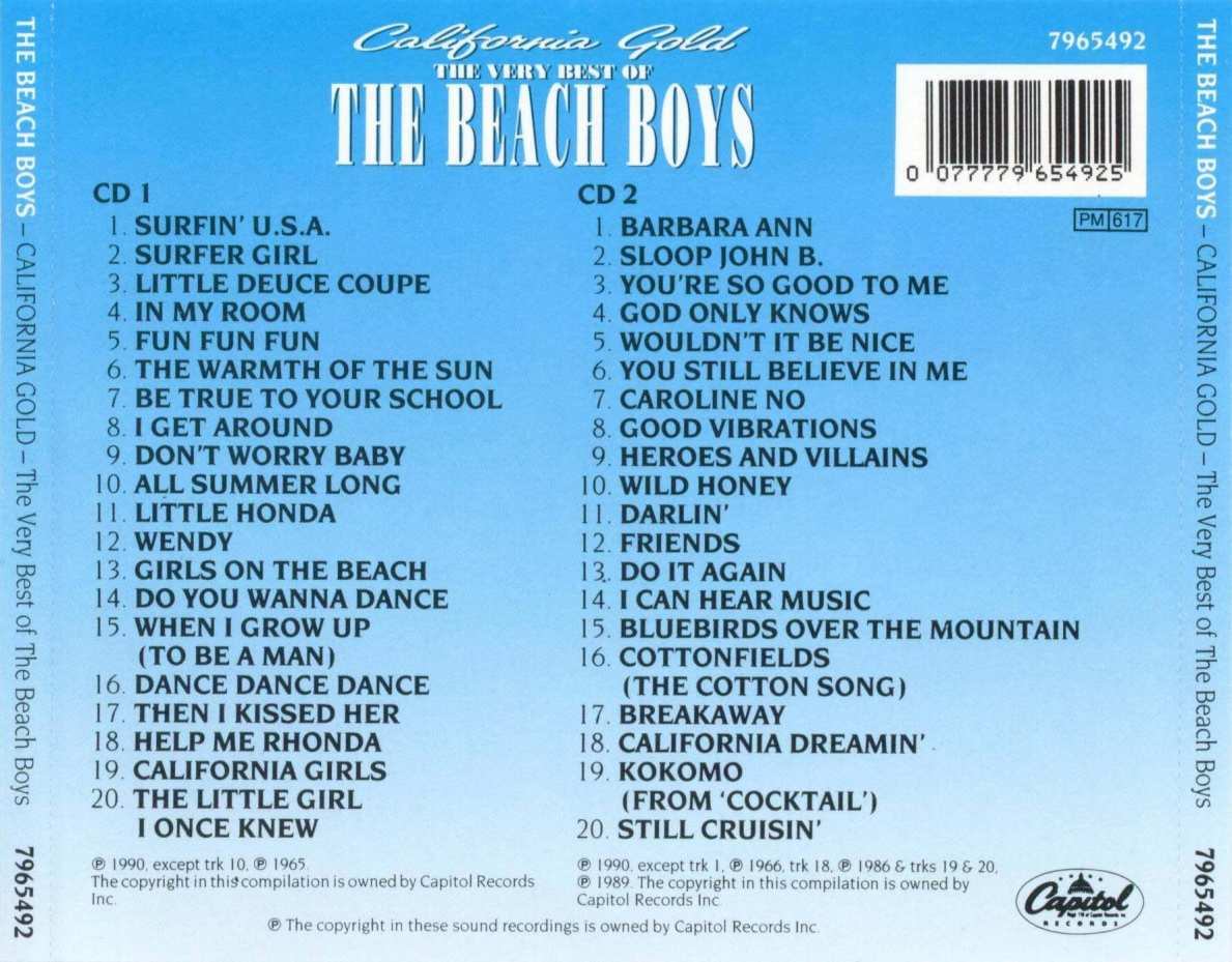 Beach Boys - California Gold - The Very Best Of The Beach Boys