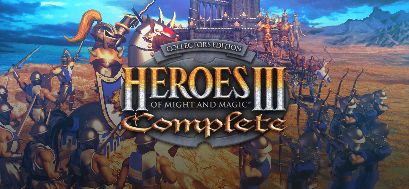 Heroes of Might and Magic III (3) Complete Edition (v 4 0) [GOG] + Horn of The Abyss (v 5 2 R52) (HoTA) + HD + Multiplayer [Win