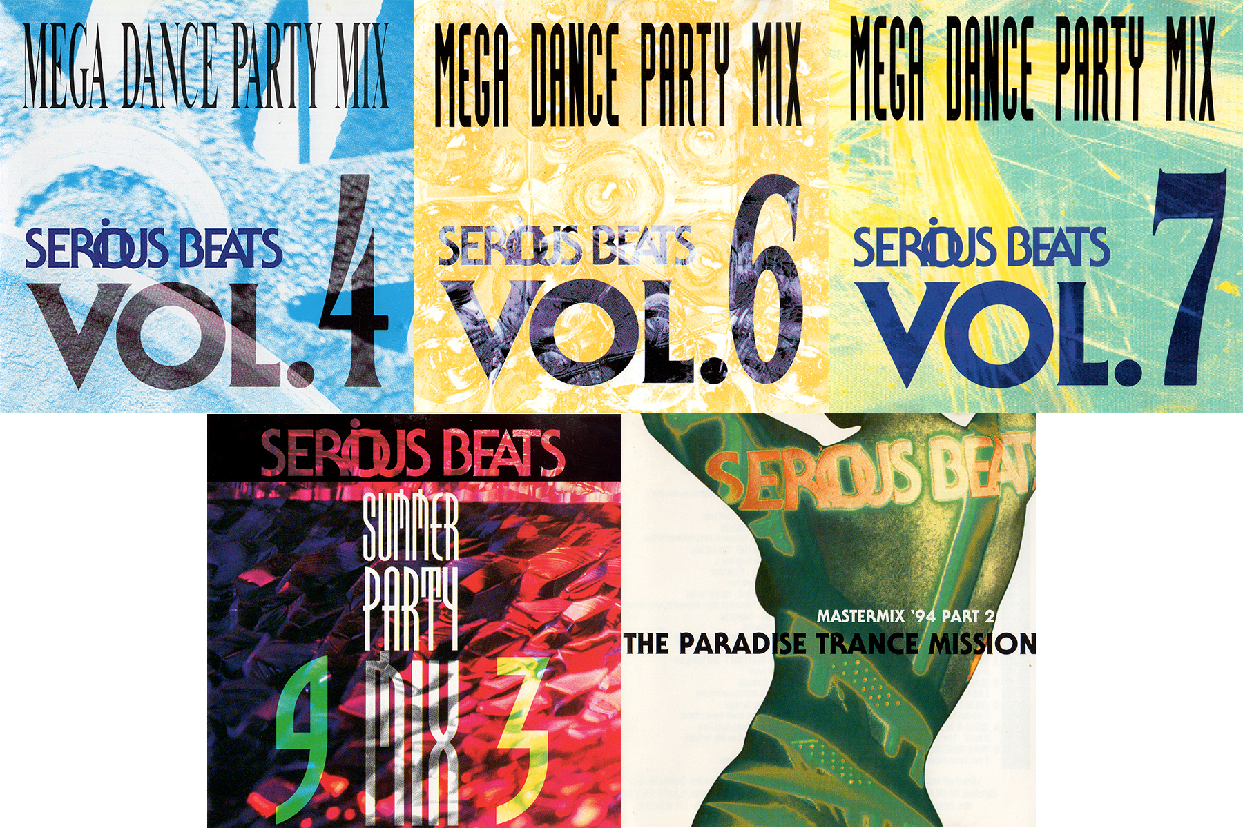 Serious Beats 04-06-07 Mega Dance Party Mix - SummerParty Mix '93 - Mastermix '94 Part 2