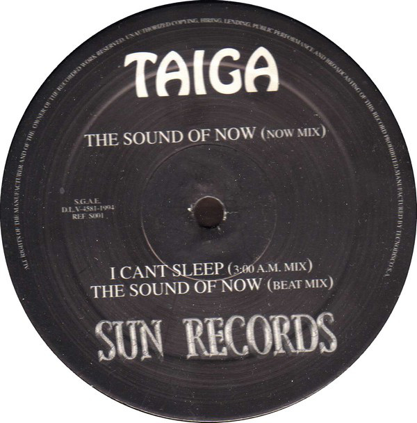 Taiga - The Sound of Now-(S001)-Vinyl-1994-PUTA
