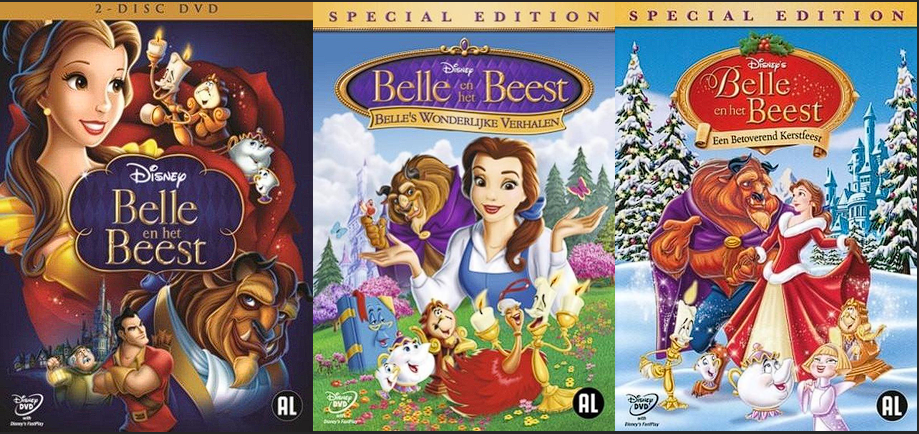 3x Disney's Belle en het Beest DSNP WEB-DL