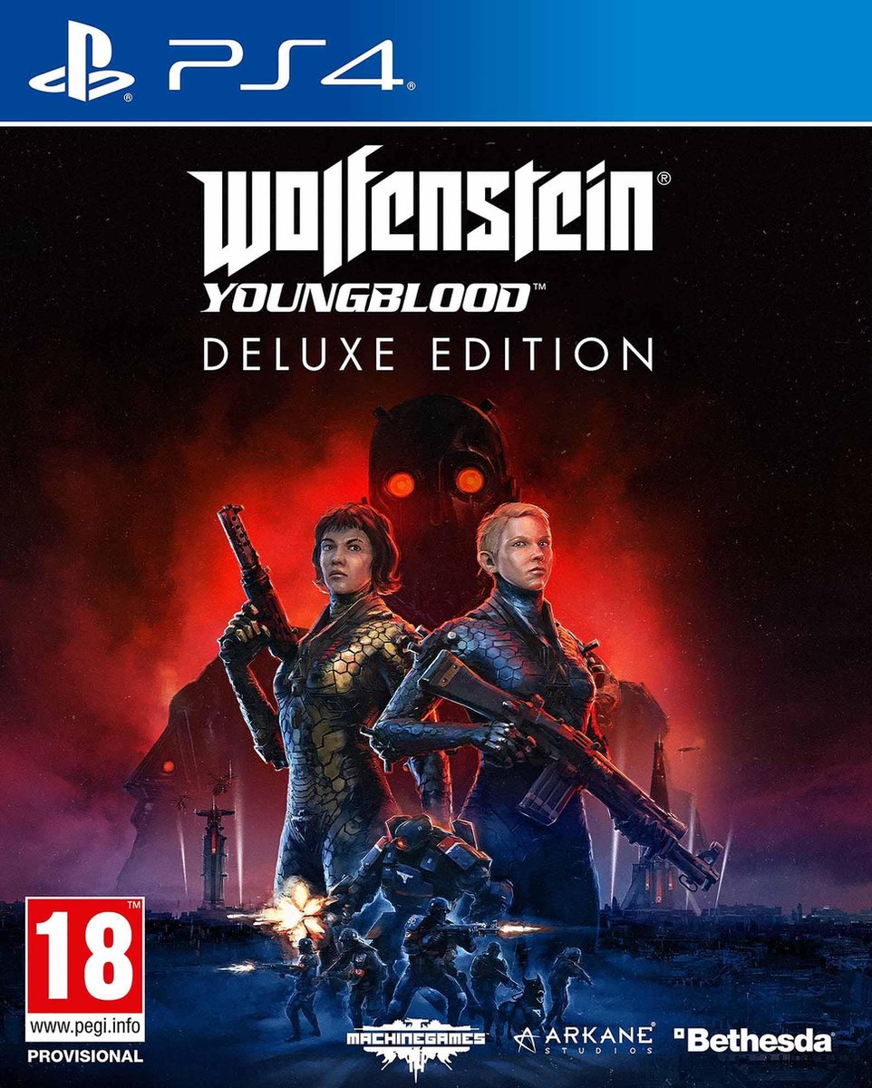 Wolfenstein: Youngblood Deluxe Edition V1.00 + Patch V1.08 (FAKEPKG) PS4 (CUSA13094)