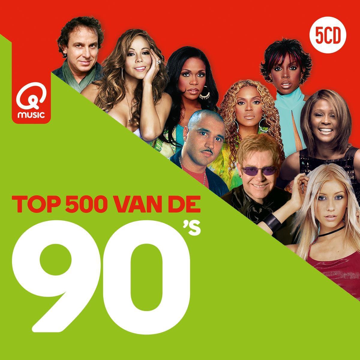Q Music Top 500 van de 90's van 2023