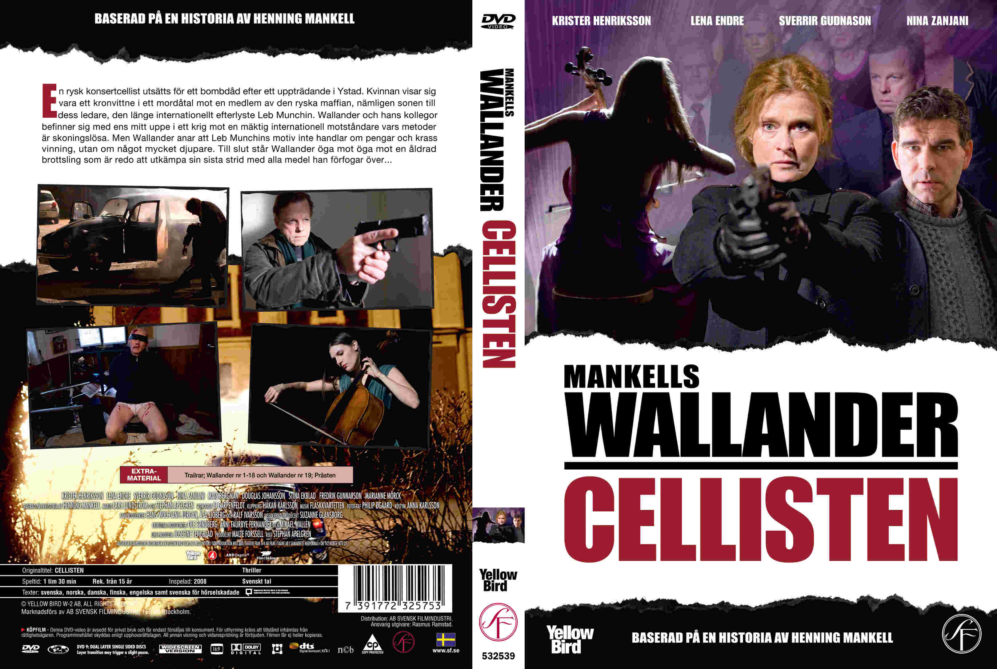 18 Cellisten (De Celliste) Wallander (Krister Henrikson) DvD 18 van 32