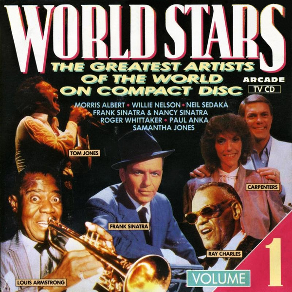World Stars - The Greatest Artists Of The World On Compact Disc - Volume 1+2 (1988) (Arcade)