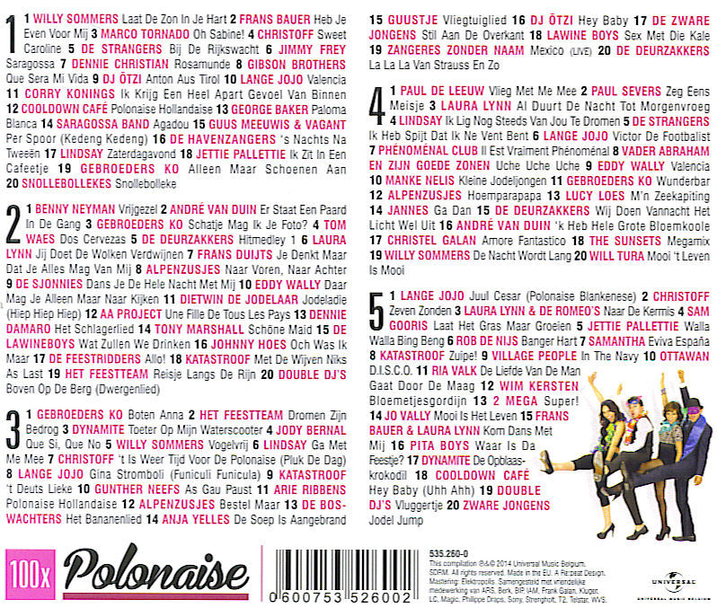 100 X Polonaise 5 CD s