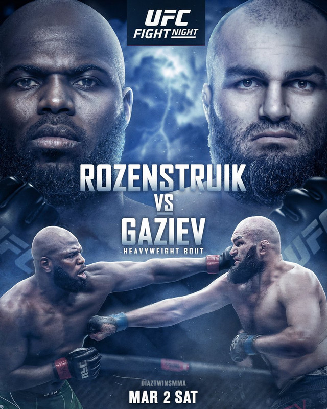 UFC Fight Night 238 Rozenstruik vs Gaziev WEB-DL H264 Fight-BB