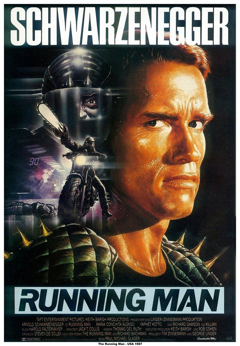 Best of Arnold Schwarzenegger The Running Man (1987) 1080P